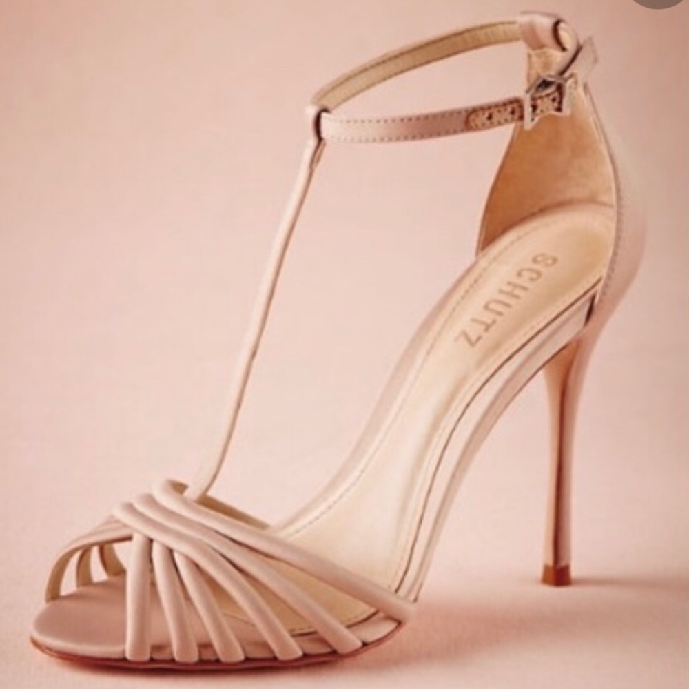 Schutz Garance heels Originally seen at BHLDN